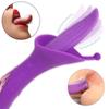 Tongue Licking G Spot Clitoral Vibrator Clit Tickler Sex Toy for Women 10 Pattern Vibrating Vaginal Massage Adult Orgasm Product