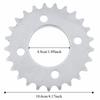 Metal Motorcycle Rear Sprockets 48mm Bore Rear Drive Sprocket Durable Rear Sprocket  Electric Bicke