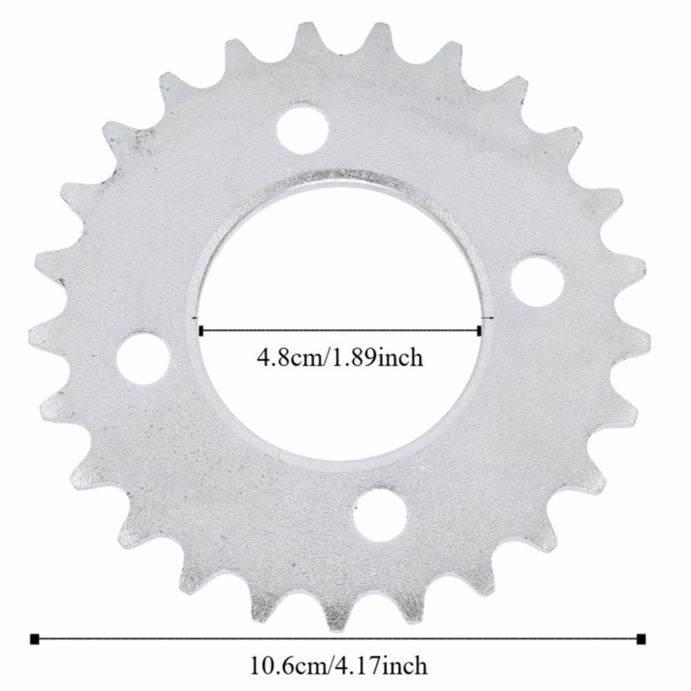 Metal Motorcycle Rear Sprockets 48mm Bore Rear Drive Sprocket Durable Rear Sprocket  Electric Bicke
