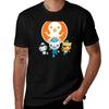 Octo Alert Captain Barnacles Kwazi Kitten And Peso Penguin Tshirt Lightweight Gym Training Tshirt