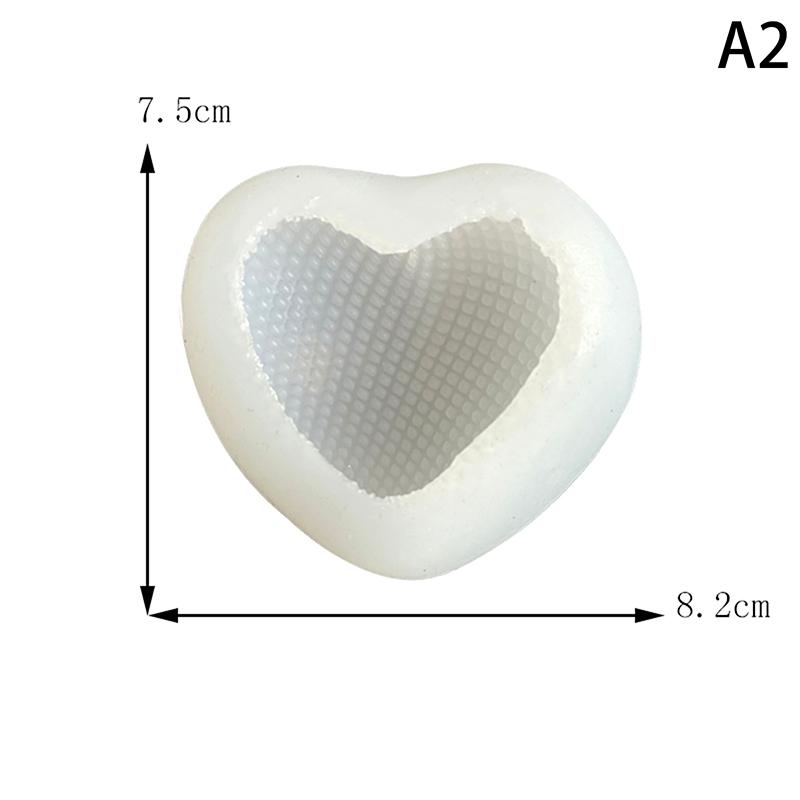 3D Gewebte Liebe Silikonform Herzform Harz Kerzenform Mousse Kuchen Aromatherapie Kerzenform Schokolade Backformen Basteln