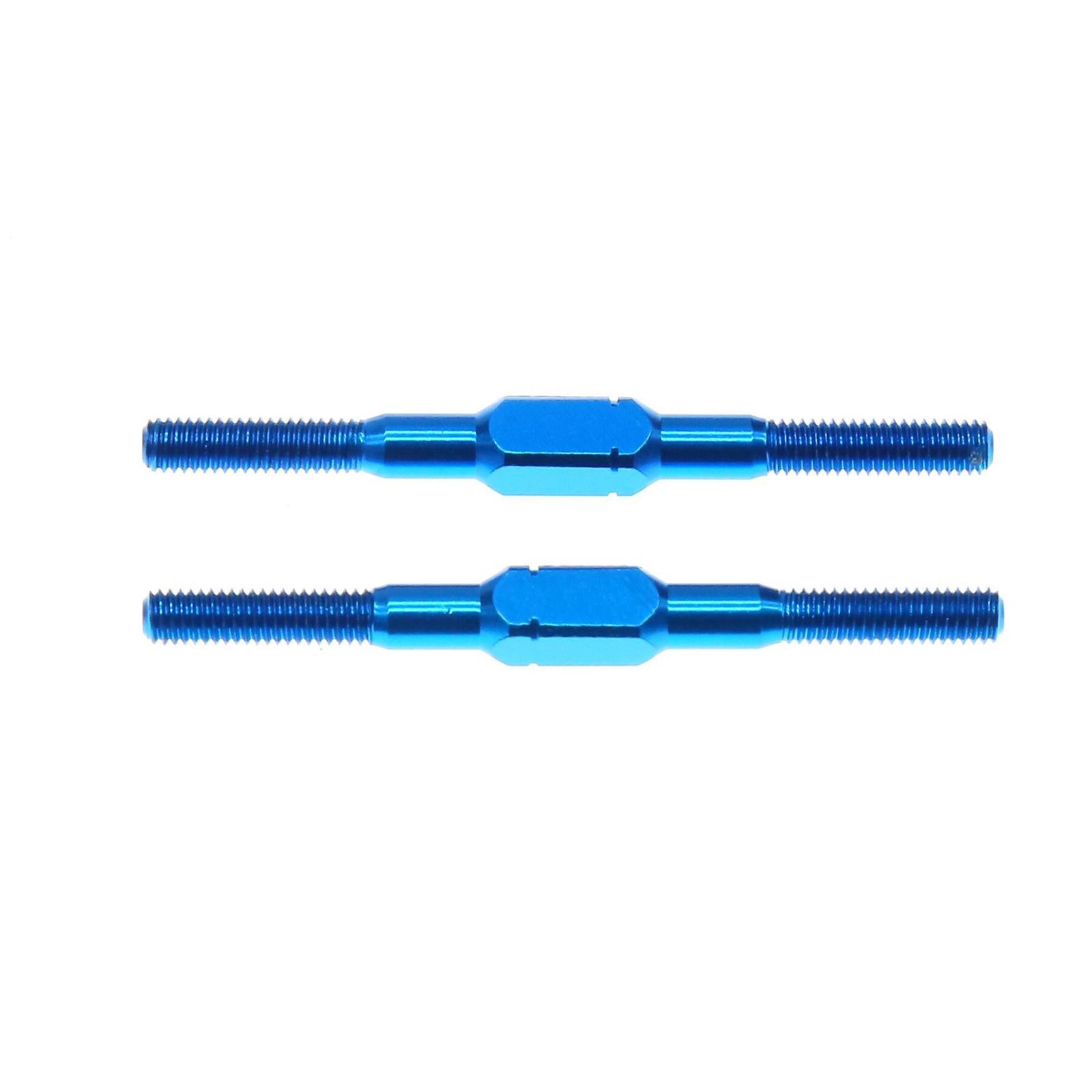 

2pcs Aluminum Turnbuckle Shaft 3x42mm Lightweight And Durable For Remote Control Model Cars