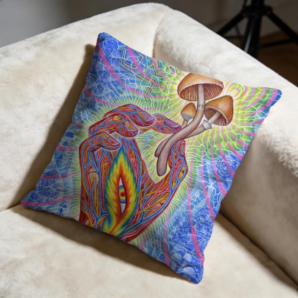 Fashion AAlex Greyiou Cushion Cover Soft Decorative Pillow Case Suitable for Bedroom Sofa Car Travel Use