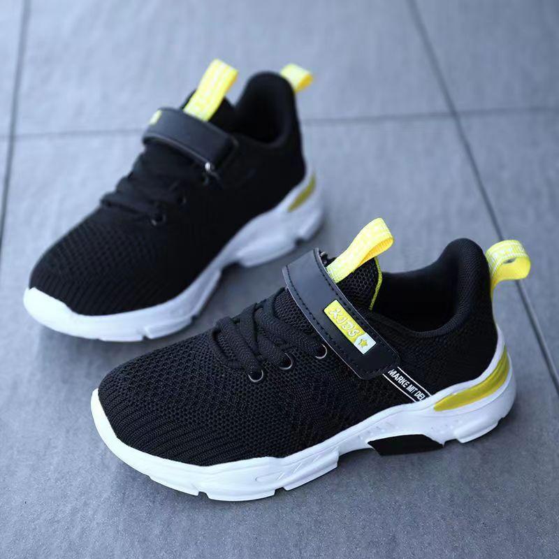 Students Boys Spring and Autumn Waterproof Leather Elementary School Shoes Small Boys Middle and Older Children Non-slip Sneakers