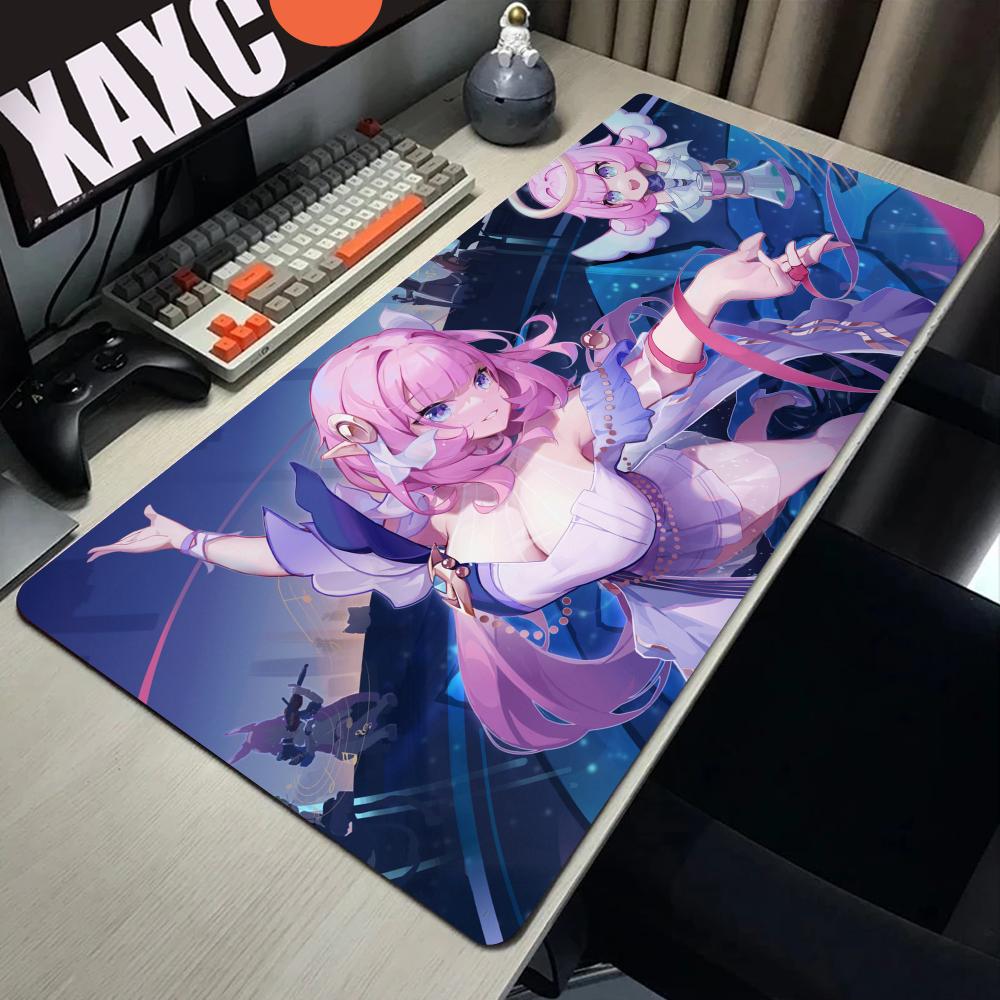 Honkai Impact 3 Elysia Mousepad Large Mouse Mat MousePads Game Office Laptop Carpet Soft Anti-slip Desktop PC Carpet Mouse Pad
