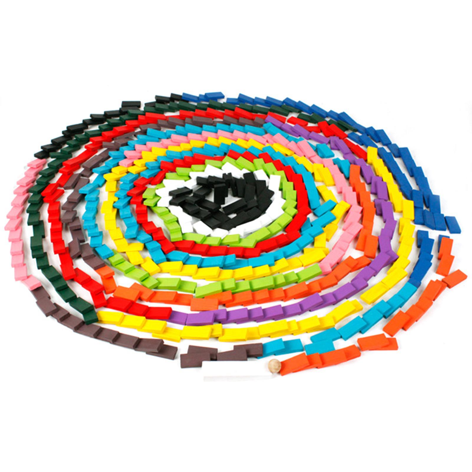 

120pcs Lot Board Game For Children Wooden Dominoes Gift Set Painting Children Wooden Dominoes Toys China Mainland