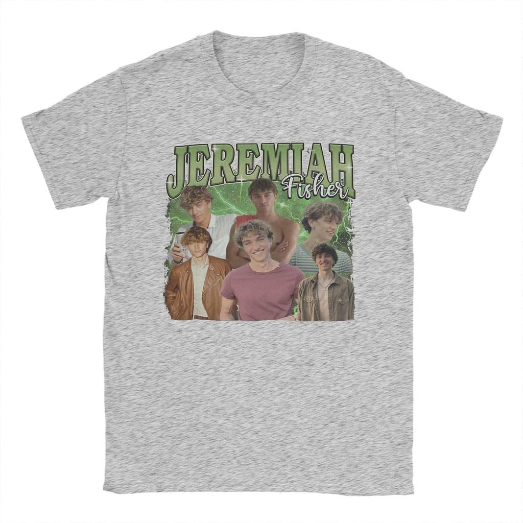 Jeremiah Fisher T-Shirts Men The Summer I Turned Pretty 100% Cotton Tee Shirt Round Neck Short Sleeve T Shirts Printed Clothing