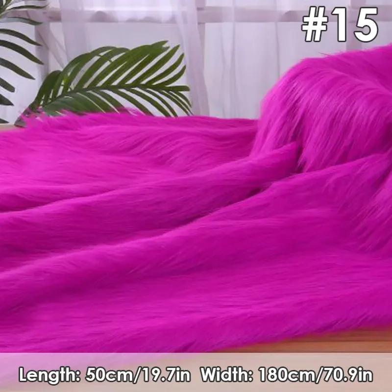 50x180cm Premium Faux Fur Backdrop Fabric Cosplay Photo Studio Decor DIY Anime Costumes Ears Craft Material Plush Cloth