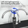 3000W 220V Electric Kitchen Water Heater Tap Stainless Steel LED Digital Instant Hot Water Faucet Heater Cold Heating Faucet