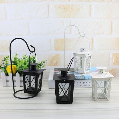 Wrought Iron Romantic Wedding Moroccan Lantern Home Decor Candle Holders Decoration Accessories Candlesticks For Candelabro