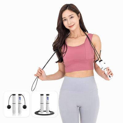 2-in-1 Smart Jump Rope: Cordless, Wired, and Indoor Exercise