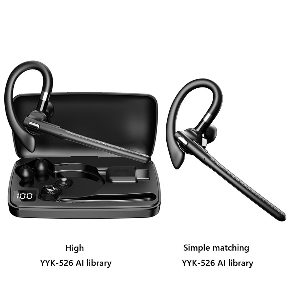 YYK-526 AI Translator Earbuds Real-Time Translators Headphones Bluetooth Language Translation Earbuds Noise Cancelling Earphones