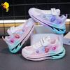 2025 summer new children's mesh shoes cartoon breathable sweet shoes girls running sneakers
