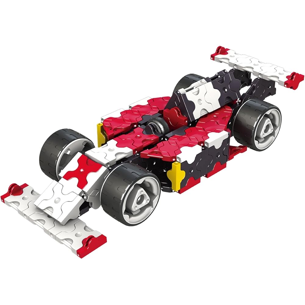 Yoshiritsu LaQ Hamacron Constructor Racers Building Set with Colorful Pieces and Creative Design