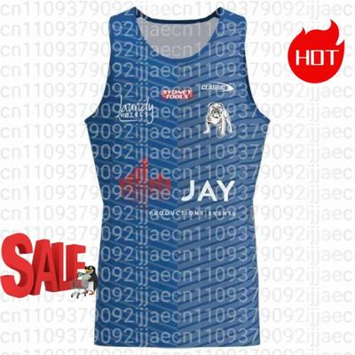 Le Maillot d'Entraînement de Rugby Canterbury-Bankstown Bulldogs Été 2026 Est Un Maillot de Sport Respirant pour le Matching Familial