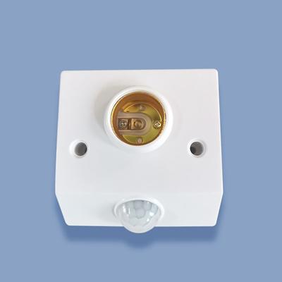 Ac85-265V Automatické lidské tělo Infračervené Ir držák lampy Držák žárovky LED žárovka E27 Základna Pir Detektor Nástěnný držák lampy Zásuvka