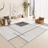 Modern Abstract Geometric Area Rug Anti Slip Soft Floor Carpet for Living Room Bedroom Dining Room Home Decor