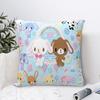 Sugarbunnies Anime Throw Pillow Cover Cushions for Sofa Cute Cartoon Awesome Pillowcase
