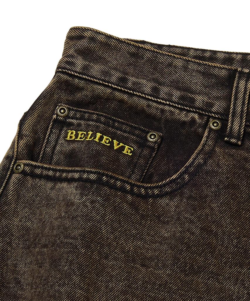 WKNDRS Vintage Baggy Denim (Brown)