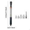 Offset Extension Wrench Impact Ratchet Multifunctional Easy To Carry Sturdy with Adapters for
