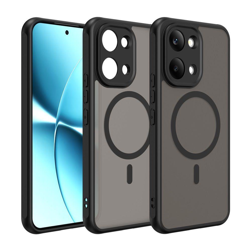 For Magsafe Magnetic Protective Case For POCO X8 Pro Max Simple Matte TPU Acrylic Anti Fall Phone Cover For POCO X8Pro Max Shell