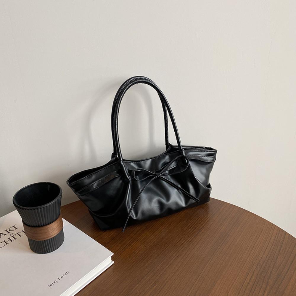 

Multi-color Bowknot Bucket Bag Gentle Women s Tote Bag New Bow Cross Body Bag Girls