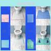 Cubierta Desechable para Asiento de Inodoro en Forma de U con Tejido No Tejido Impermeable para Higiene del Baño