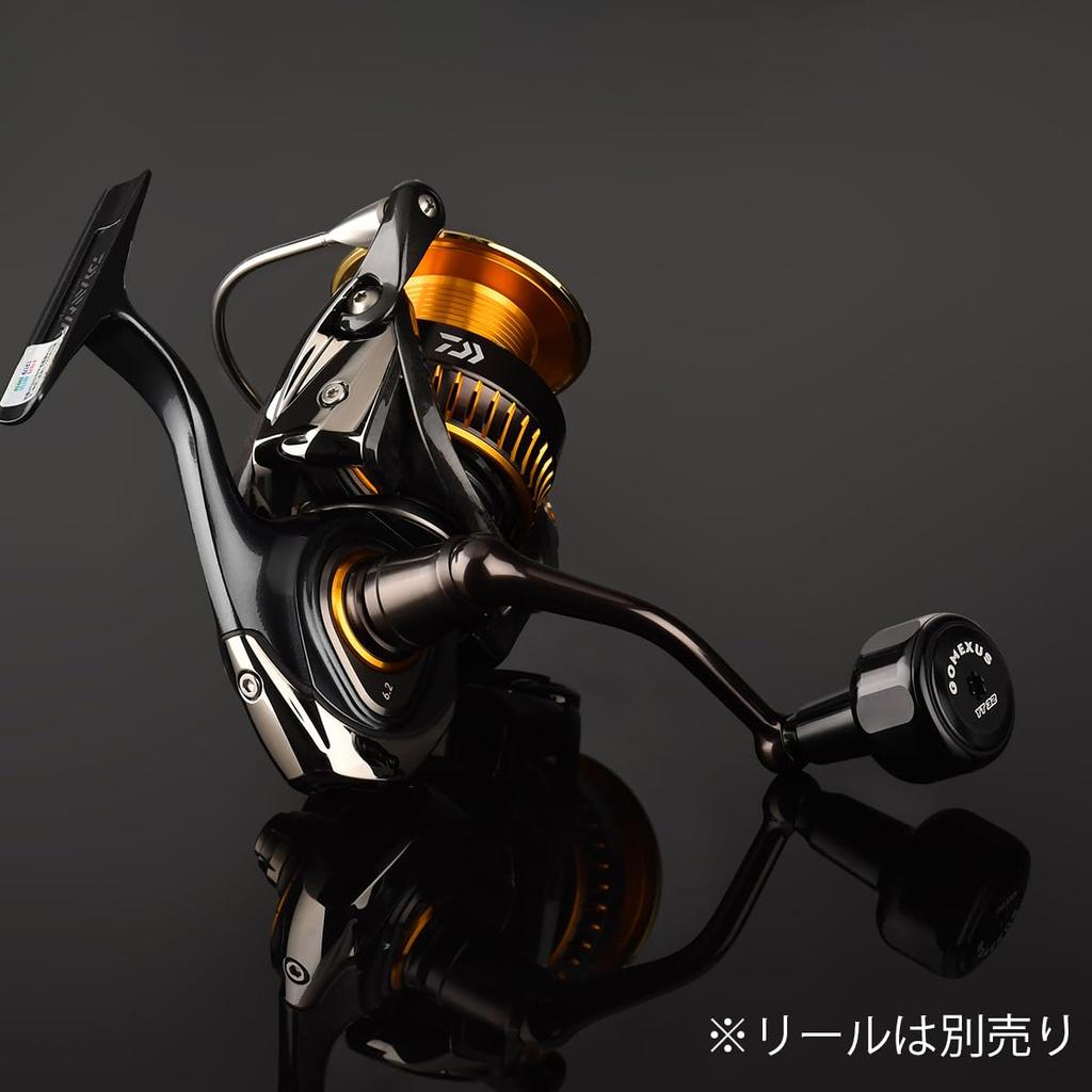 Gomexus 32mm Power Reel Handle Shimano Daiwa Replacement for Power Game and Light Game Knob, A, S, Aluminum,