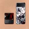 Arlecchino Genshin Impact Coque For Samsung Z Flip7 6 Galaxy Case Shockproof Z Flip5 Z Flip3 4 5G Hard Cover Phone TPU PC Hard