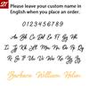 Lemegeton Personalized Name Bracelet Customized Nameplate Big Cuff Bangle Women Men Stainless Steel Jewelry Couple Family Gifts