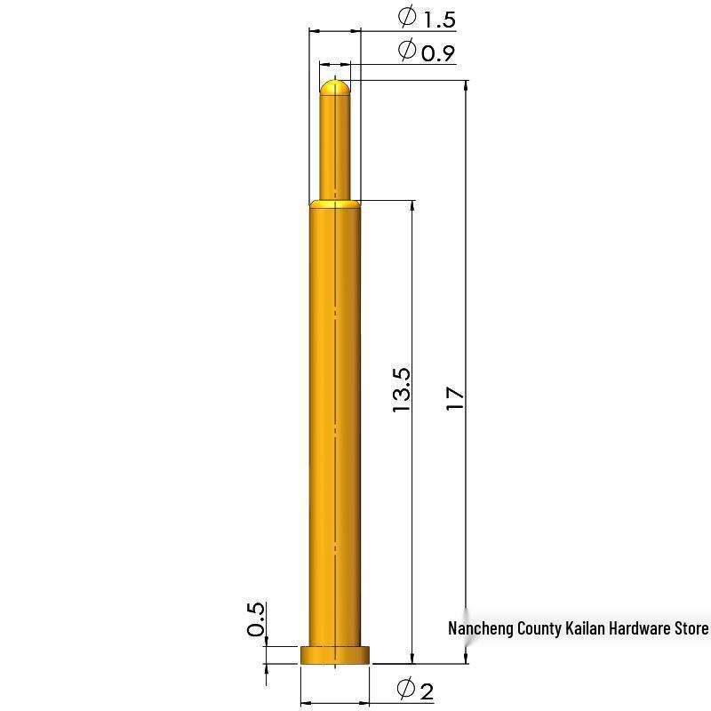 Spring Pin Probe for Charging Contacts and Antenna Testing