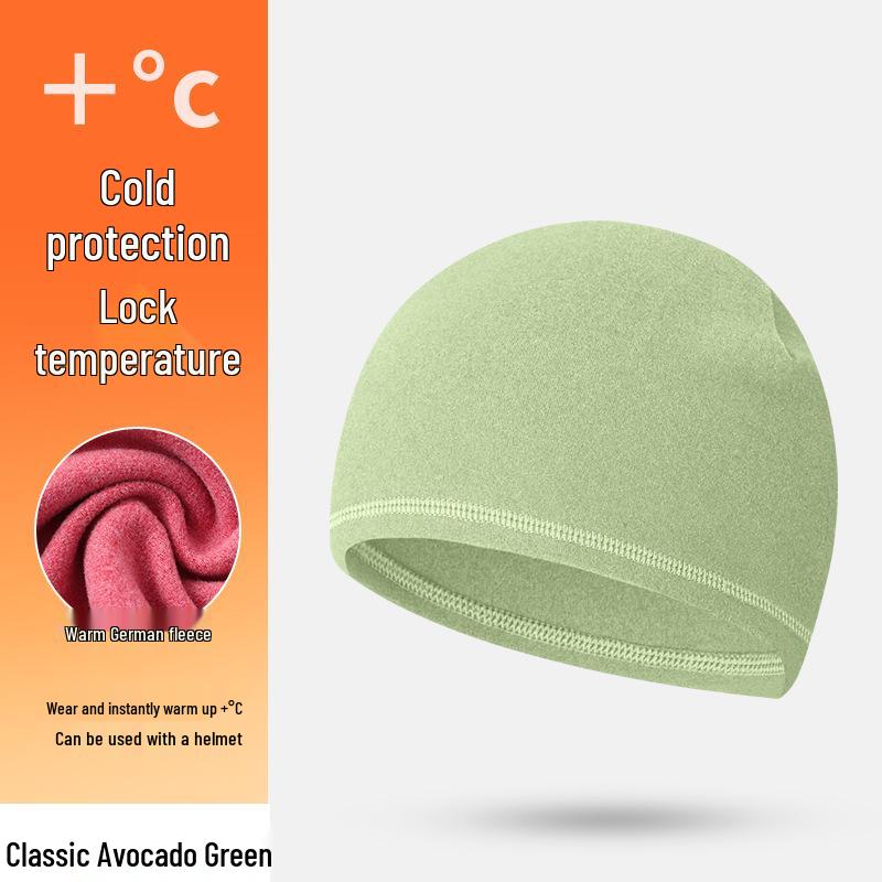 Fleece-Lined Windproof Cycling Hat with Ear Protection
