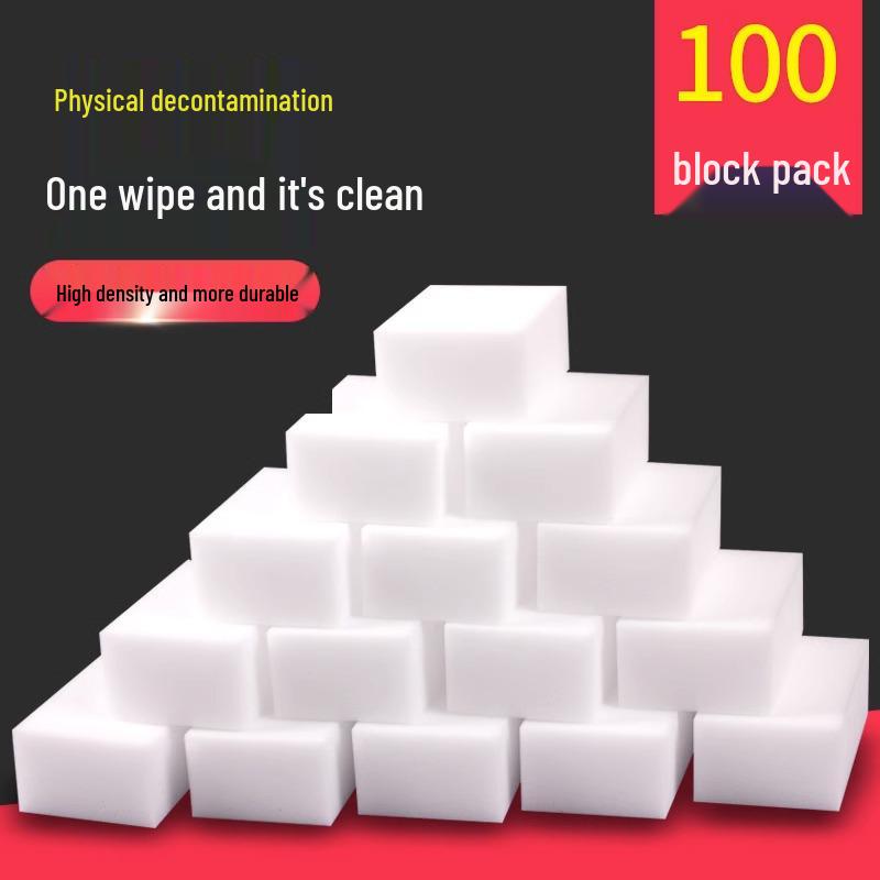 Magic Eraser Sponge Block - Cleaning Cloth for White Shoes and Scouring Pad.