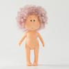 24cm Girls Toy Curly Hair Bean Eye Vinyl Doll Dress Up Dark Skin Mia Potato Dolls Movable Action Figure Body Children Gift Poseable Articulated Scale
