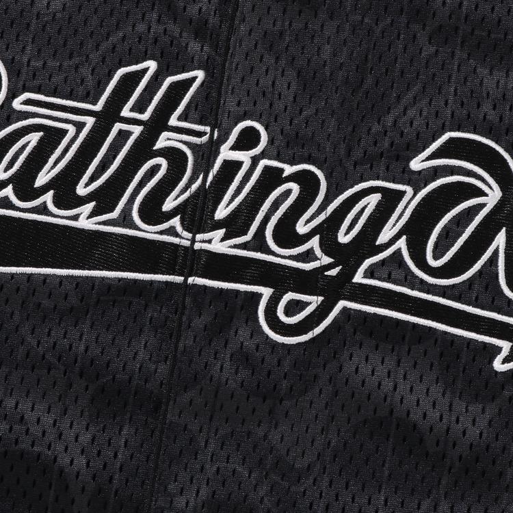 A Bathing Ape Camo Stripe baseball shirt 1L30-132-003