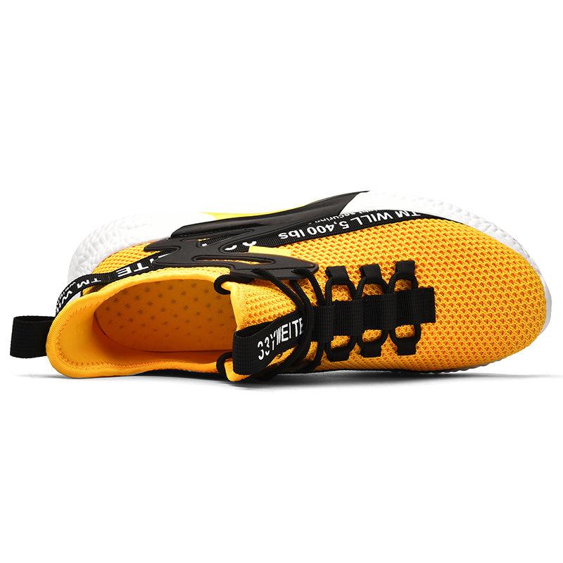 Men's Sneakers Shoes Light Casual Fashion Running Elastic Leisure Outdoor Mesh Summer Sports Tennis Man Walking
