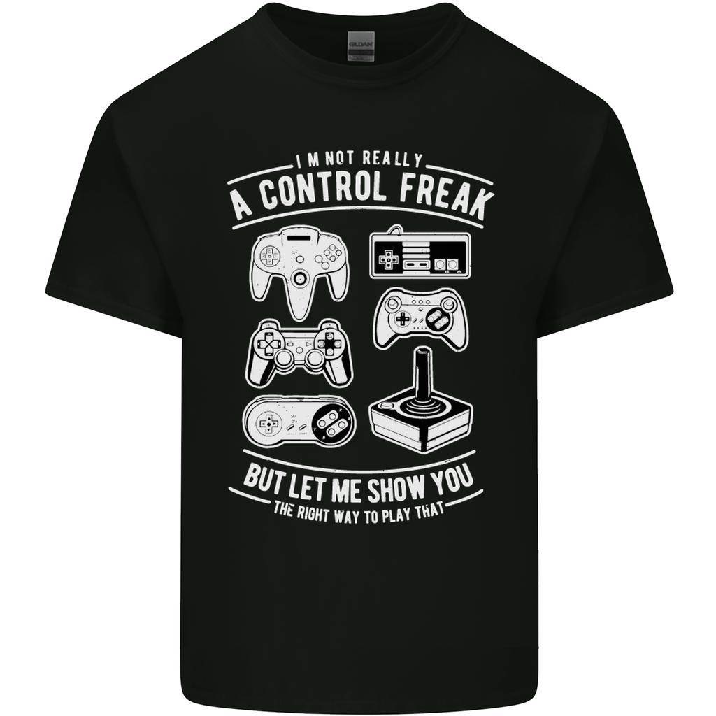 Control Freak Funny Gaming Gamer Unisexs Light Cotton TShirt