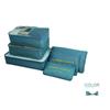 6-Piece Oxford Cloth Travel Storage Set: Includes Shoe Bag, Underwear Organizer, and More.