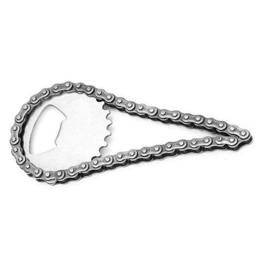 Creative Stainless Steel Bicycle Chain Bar Beer Bottle Opener Kitchen Party Tool