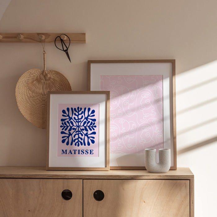 Affiche décorative - happymots - lamdec - 6 designs - haute qualité - format a3/a4