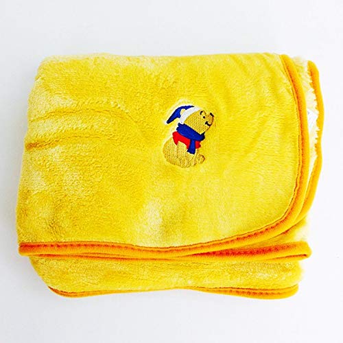 Livheart Disney Pooh Blanket-in-Cushion Blanket: W70xD100cm Cover: W27xD32cm 50033-06