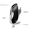 10W Car Wireless Quick Charger Automatic Clamp Smart Sensor Mount Holder For Phone RX