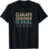 Klimawandel ist Realität - Vintage Stil - T-Shirts Geschenk Unisex T-Shirt