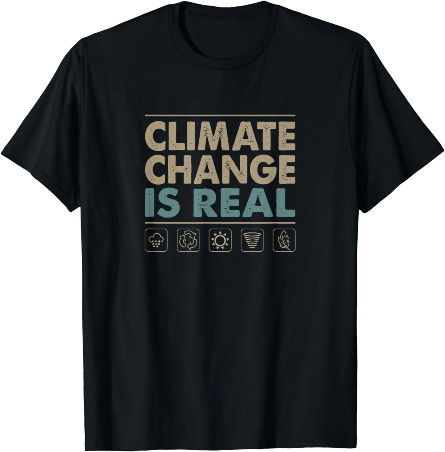 

Climate Change is Real - Vintage Style - Tee Shirts Gift Unisex T-Shirt M