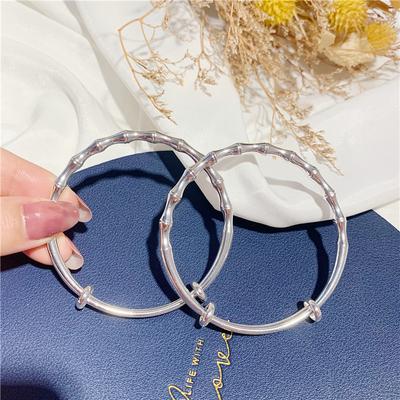 Bamboo Bracelet Women's Fashion Simple Push-pull Adjustable Bracelet