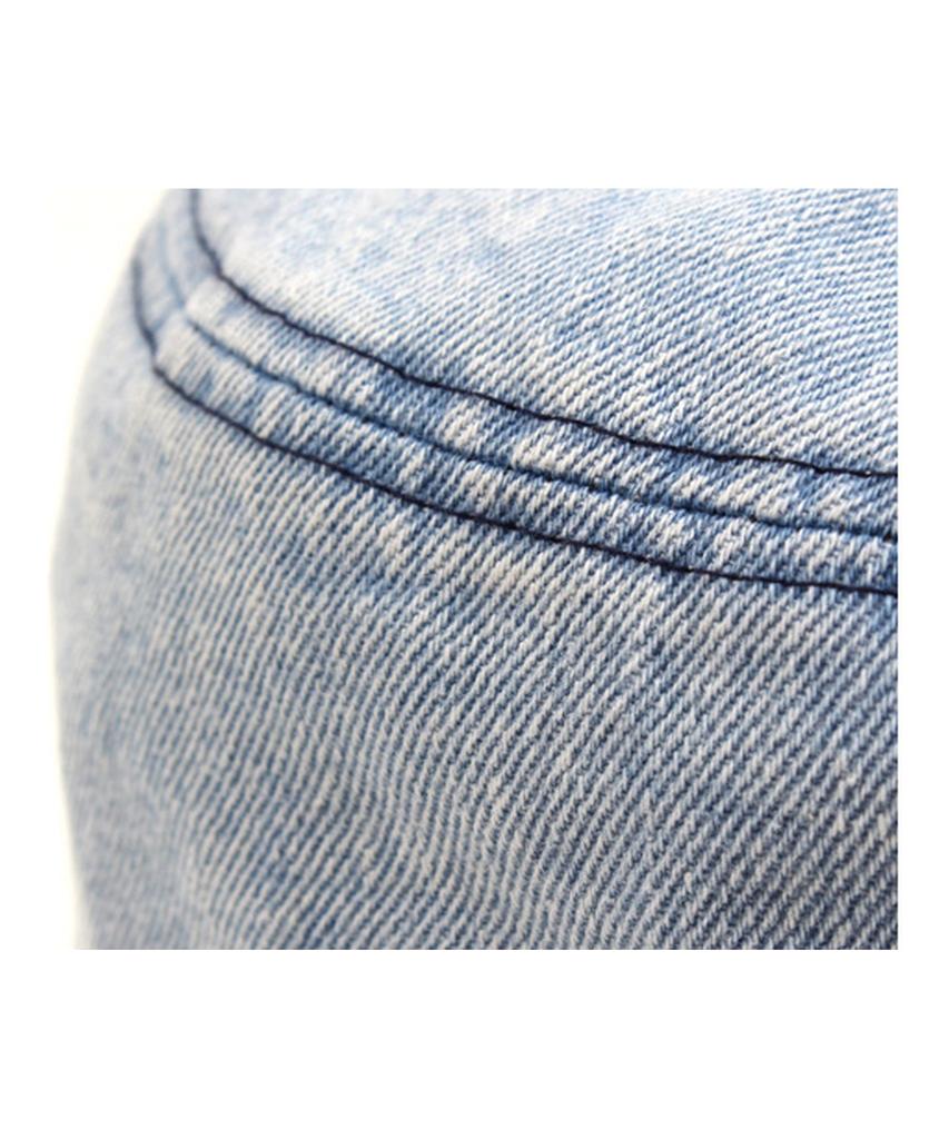 Washing Light Denim Bucket Hat