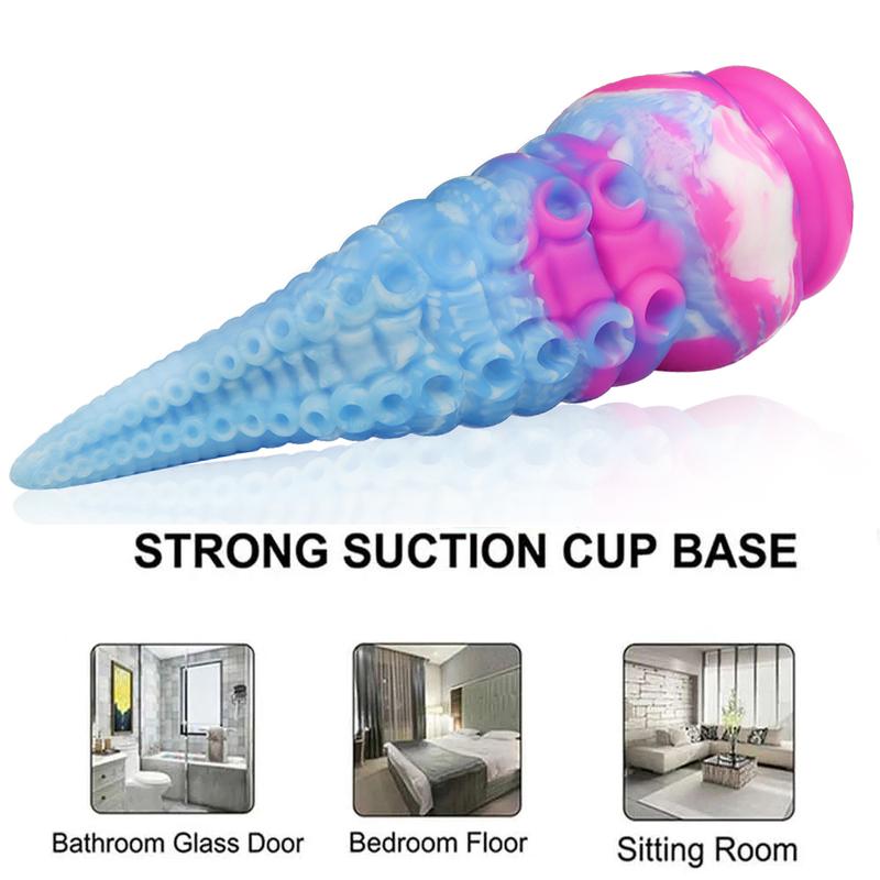 Huge Silicone Anal Dildo for Women Masturbation Octopus Tentacle Anal Plug Prostate Massage Buttplug Sex Toy 18+ Anal Dilatation
