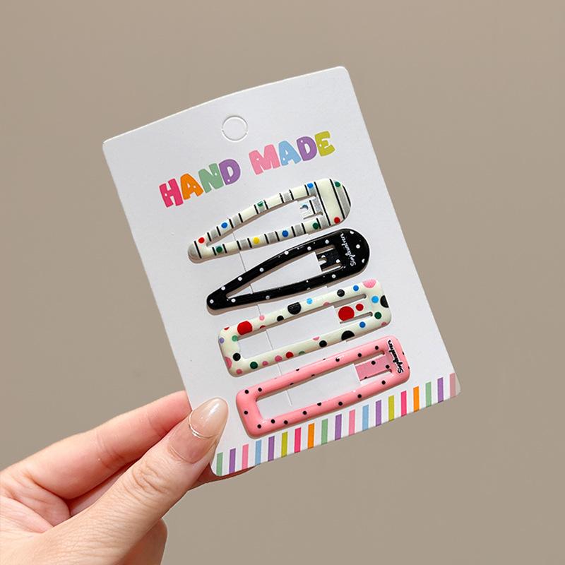 Cute, Stylish, Simple, Versatile Baby Hair Clips, Girl's Bangs Clips, Colorful Hair Clips