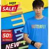 ZX Tee Butterfly New Table Tennis Sports Round Neck Short Sleeve 827 Simple Casual Sports T-shirt Short Sleeve Genuine Mens T Shirts