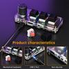 Makro-Tastatur 3 Tasten 1 Drehregler Benutzerdefinierte Programmierung Mechanische Tastatur Hot-Swap USB Bluetooth Tastaturblock Einhand-Mini-Gaming-Tastatur
